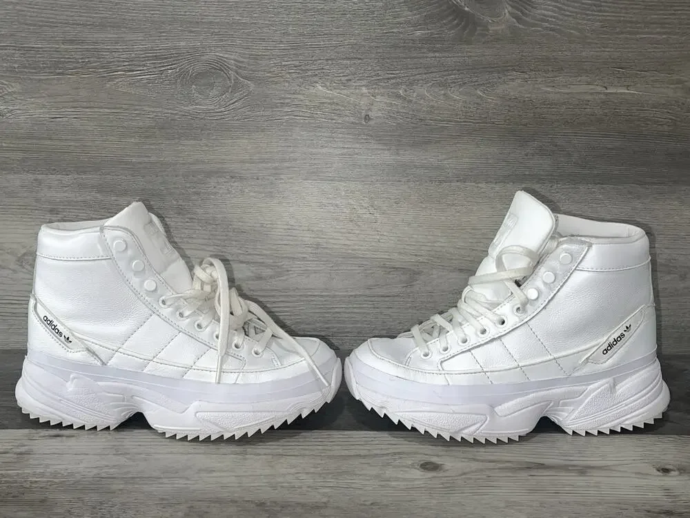 Adidas Originals Kiellor XTRA White Women Lifestyle Hi-Top Shoes EF5620